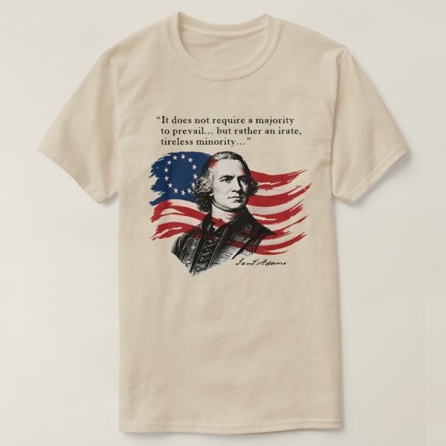 Samuel Adams T-Shirt (Design Front)