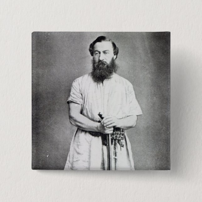 Samuel Baker, 1865 15 Cm Square Badge (Front)