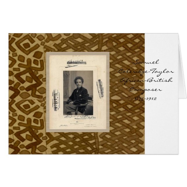 Samuel Coleridge-Taylor (Front Horizontal)