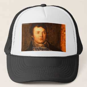 Samuel Cooleridge "Ideas" Wisdom Quote Gifts Trucker Hat
