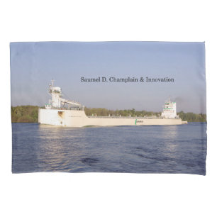 Samuel D. Champlain & Innovation pillow case