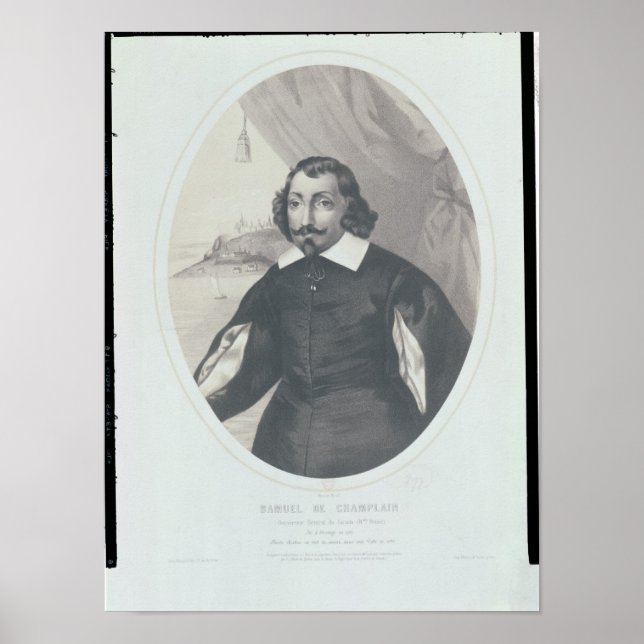 Samuel de Champlain  1854 Poster (Front)