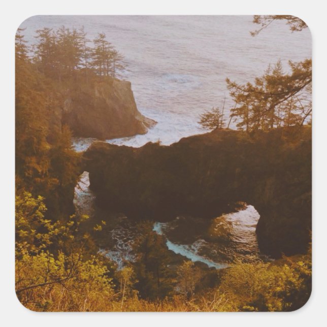 Samuel H. Boardman, Oregon Coast  Square Sticker (Front)