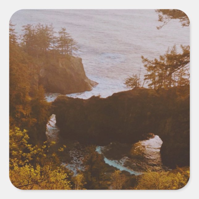 Samuel H. Boardman, Oregon Coast  Square Sticker (Front)