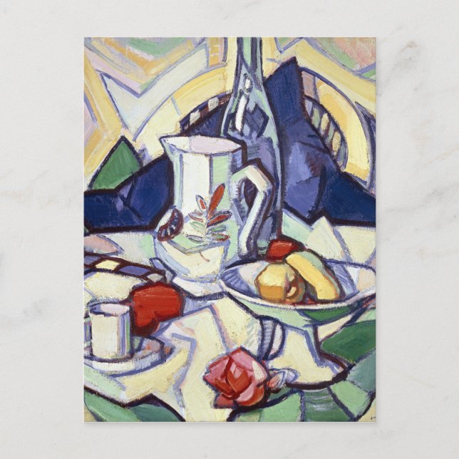 Samuel John Peploe Still Life Postcard (Front)