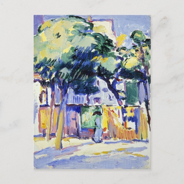 Samuel John Peploe Veules-les-Roses Postcard (Front)