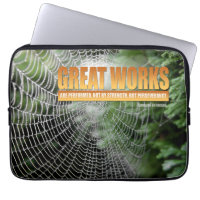Samuel Johnson Inspirational Quote "Great works"