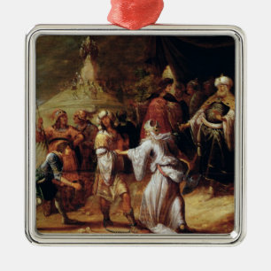 Samuel Killing Agag, King of the Amalekites Metal Tree Decoration