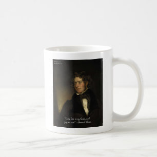 Samuel Lover "Rent Free Heart" Love Quote Gifts Coffee Mug