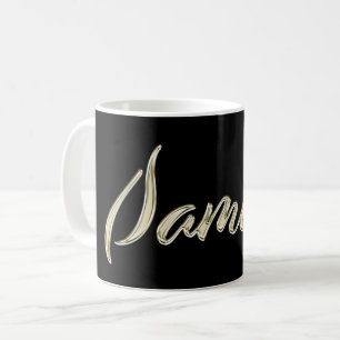 Samuel Name whitegold Tasse Teetasse Coffee Mug