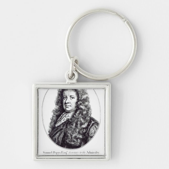 Samuel Pepys Key Ring (Front)