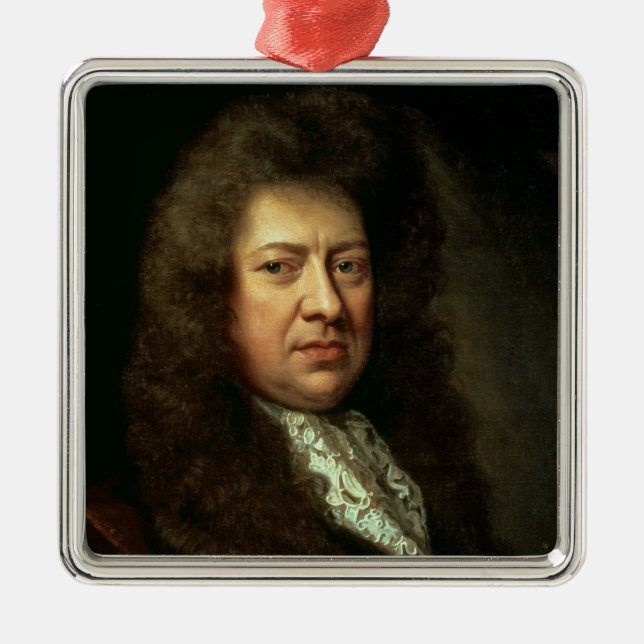 Samuel Pepys Metal Tree Decoration (Front)
