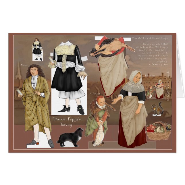 Samuel Pepys' Turkey (Front Horizontal)