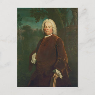 Samuel Richardson, 1747 Postcard