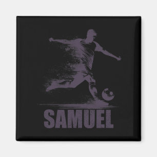 Samuel Soccer Boys Personalized First Name Samuel Magnet