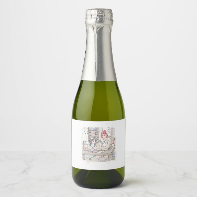 Samugokuchi Sparkling Wine Label (Front)