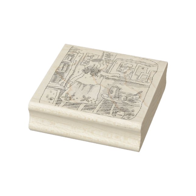Samuku Saba Rubber Stamp (Stamp)