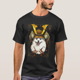 Samurai American Eskimo Japanese Warrior Bushido D T-Shirt