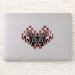 Samurai ancient demon mask v2 sticker