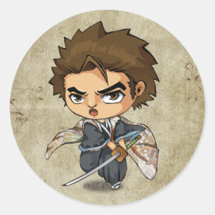 Samurai and Ninja Stickers - Jubei