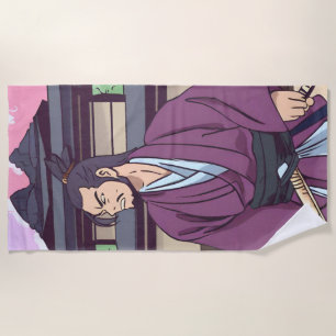 samurai beach towel