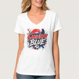 Samurai Blue - Japan Football Culture T-Shirt
