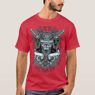 Samurai Bushido Japan Warrior Japanese Retro Art T-Shirt