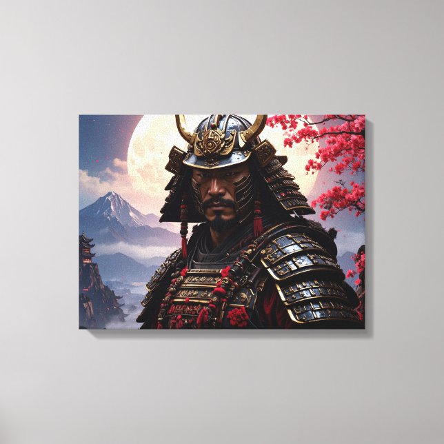 Samurai Canvas Print (Front)