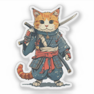 Samurai cat