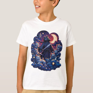 “Samurai Cat and His Feline Companions” T-Shirt