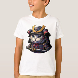 samurai cat ,samuraicat ,japan ,samurai, samurai, T-Shirt
