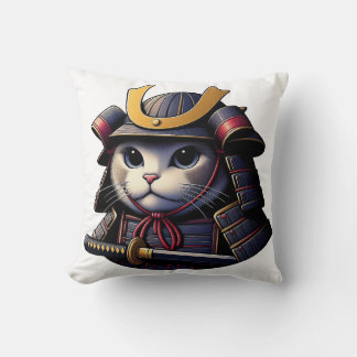 samurai cat ,samuraicat ,samurai ,japan ,samurai, cushion