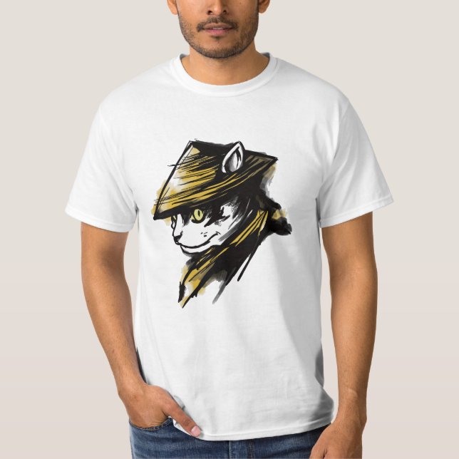 Samurai cat T-Shirt (Front)