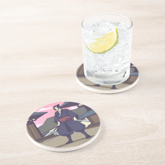 samurai coaster (Side)