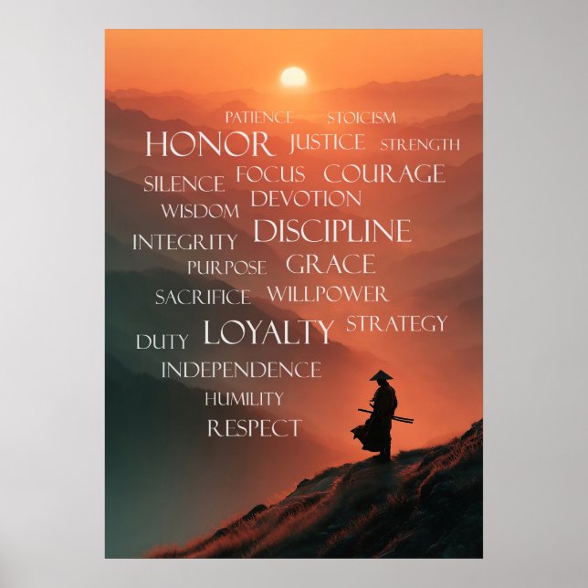 Samurai Code: The Bushido Way Poster (Front)