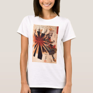 Samurai defending against exploding shell T-Shirt