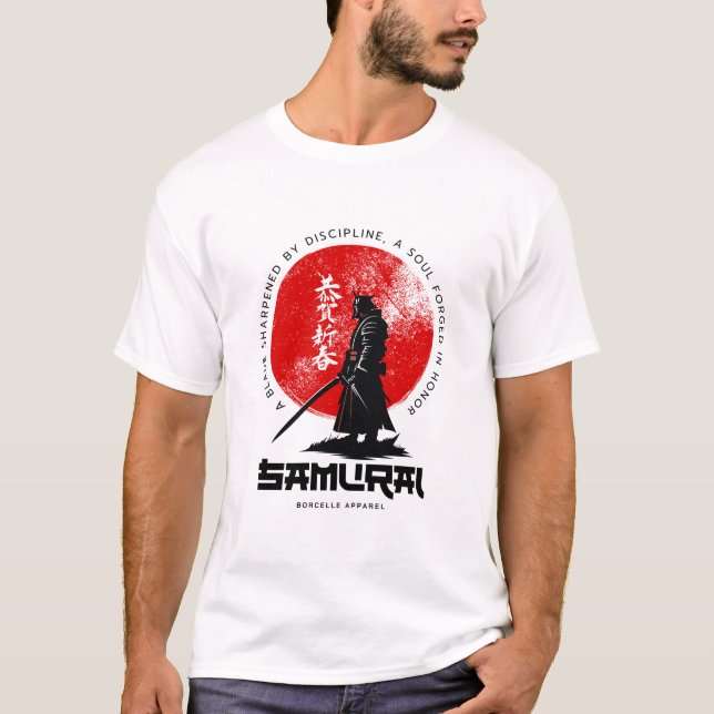 Samurai Discipline Warrior Tee (Front)