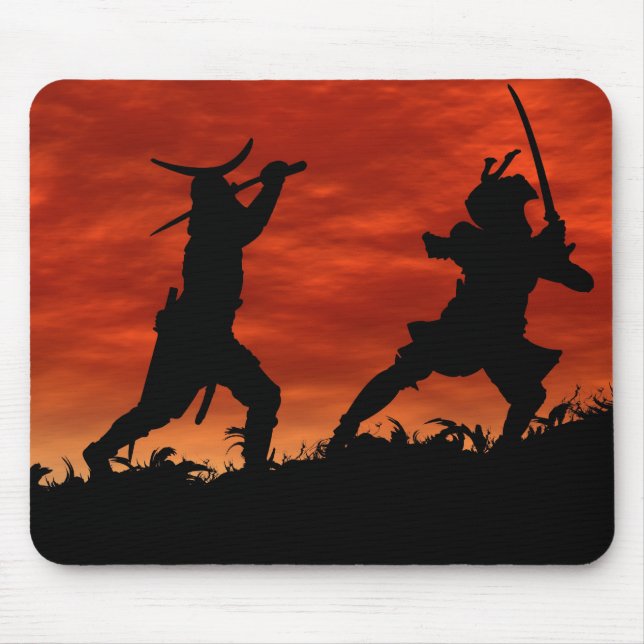 Samurai Duel Mouse Mat (Front)