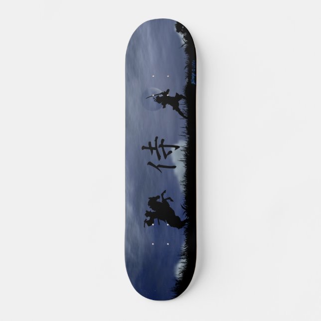 Samurai Duelling Skateboard (Front)