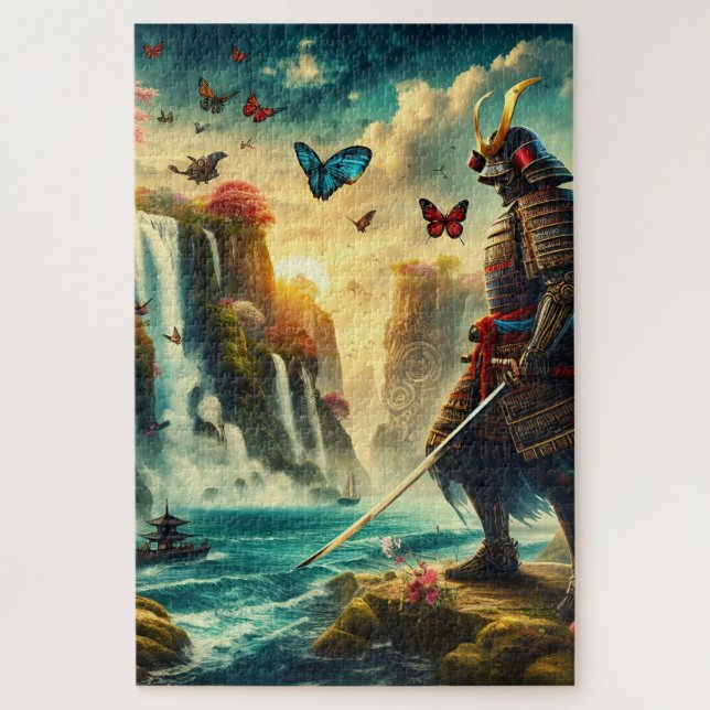 Samurai Fantasy Jigsaw Puzzle (Vertical)