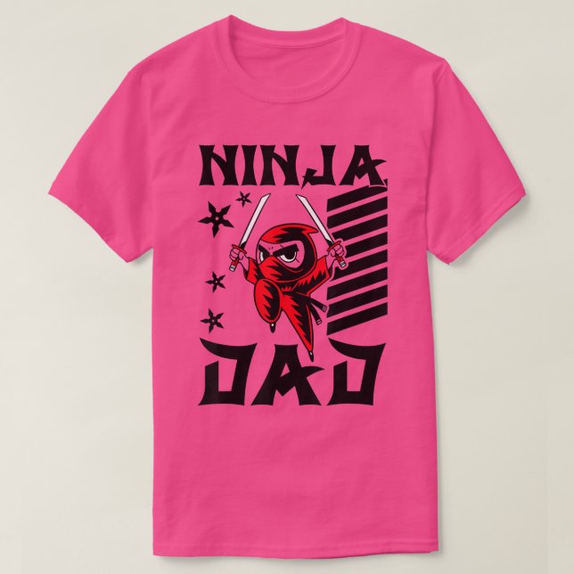 Samurai - Father Ninja Dad T-Shirt Copy Copy Copy  (Design Front)