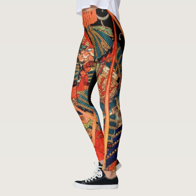 SAMURAI FIGHTING MONSTER LEGGINGS (Left)