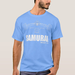 SAMURAI Fitness Beast On Gym Motivation Fitness Sa T-Shirt