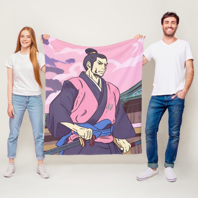 samurai fleece blanket (In Situ)