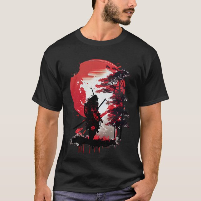 Samurai for Men & Women  Ronin T-Shirt (Front)