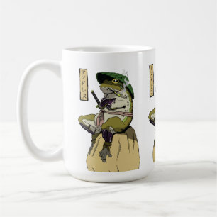 Samurai Frog: Guardian of the Lotus Coffee Mug