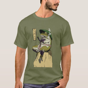 Samurai Frog: Guardian of the Lotus T-Shirt