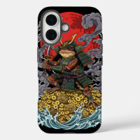 Samurai Frog of Fortune – Mythical Warrior Art