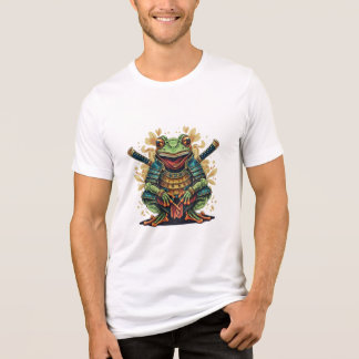 Samurai frog warrior Bella+Canvas Tri-blend T-Shir Tri-Blend Shirt
