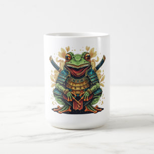 Samurai frog warrior Classic Mug